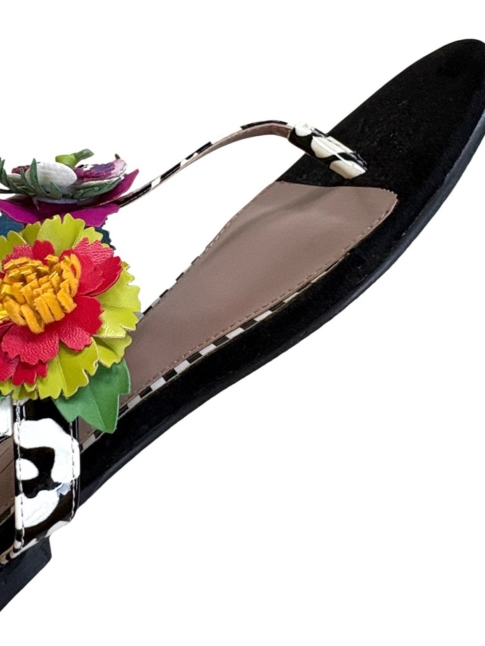 NEW Betsey Johnson Angie Floral Sandals Women’s Size 5 - Picture 3 of 6